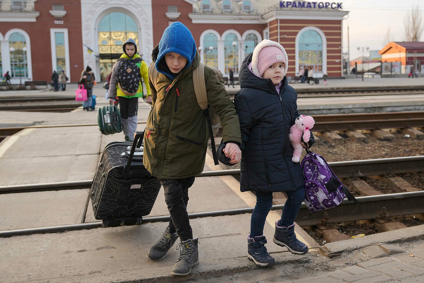 Angriff auf die Ukraine: 7,5 Millionen Kinder in Gefahr