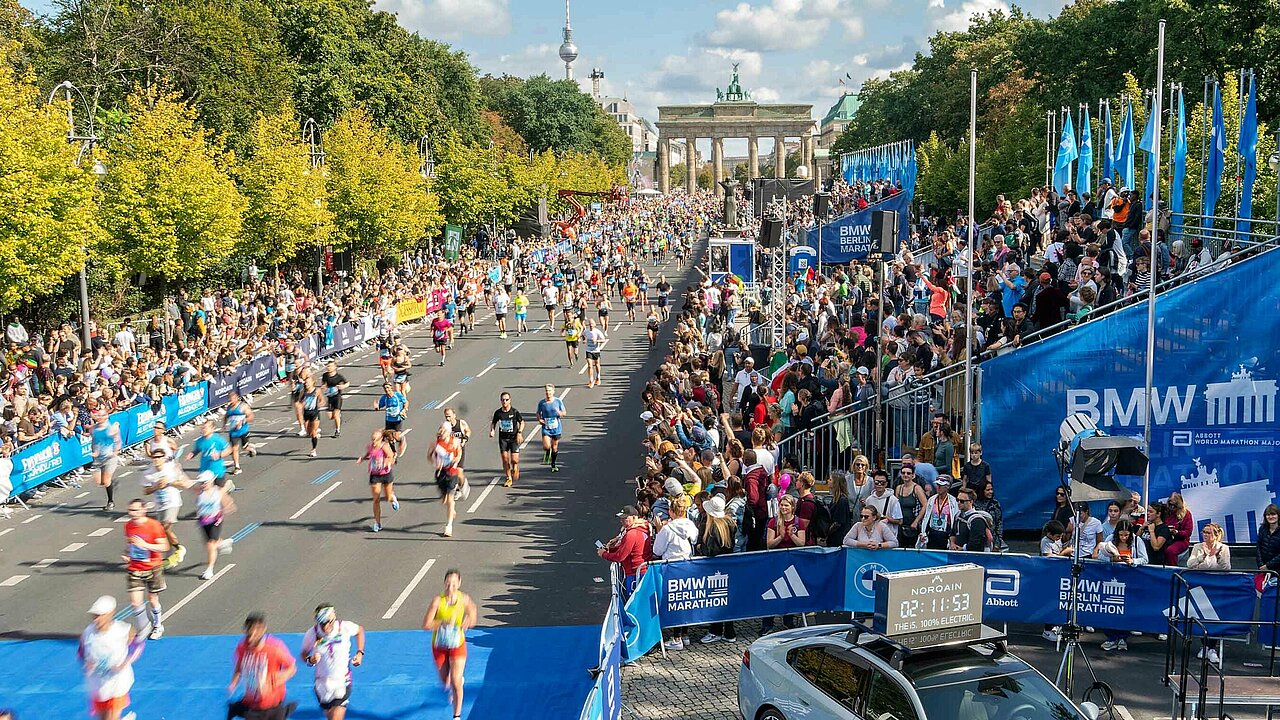 BMW BERLINMARATHON 2024 Jetzt 200 Startplätze sichern! Wir helfen