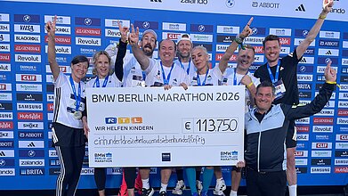 Danke an die Charity-Staffel!