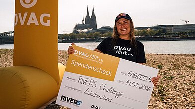 200 Kilometer im Rhein