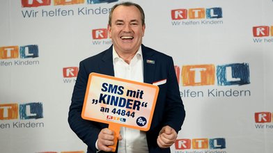 Wolfram Kons ruft zur Spende für den 23. RTL-Spendenmarathon auf