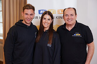 Projektpaten Lina und Joshua Kimmich