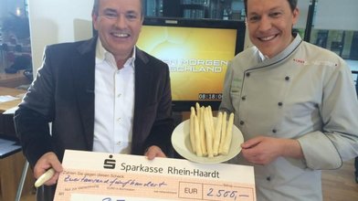 RTL-Koch Klaus Velten spendet 2.500 Euro