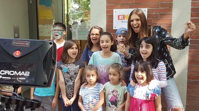 Laura Wontorra eröffnet das neue RTL-Kinderhaus in Bremen-Gröpelingen