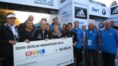 RTL - Wir helfen Kindern: 39. BMW Berlin-Marathon