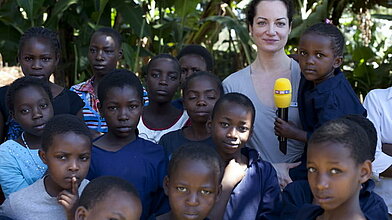 "RTL – Wir helfen Kindern“ 2011: Projekt-Patin Natalia Wörner